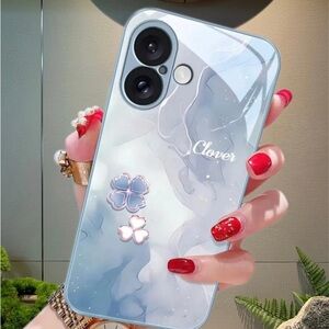 Blue Cell Phone Case